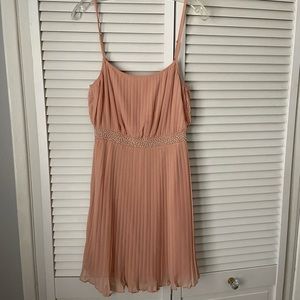 Ark & Co blush dress
